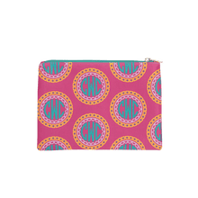 Load image into Gallery viewer, Fuchsia monogrammed travel bag
